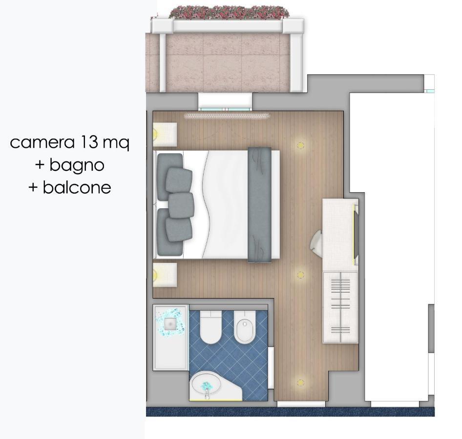 Novecento Suite Hotel Riccione Esterno foto
