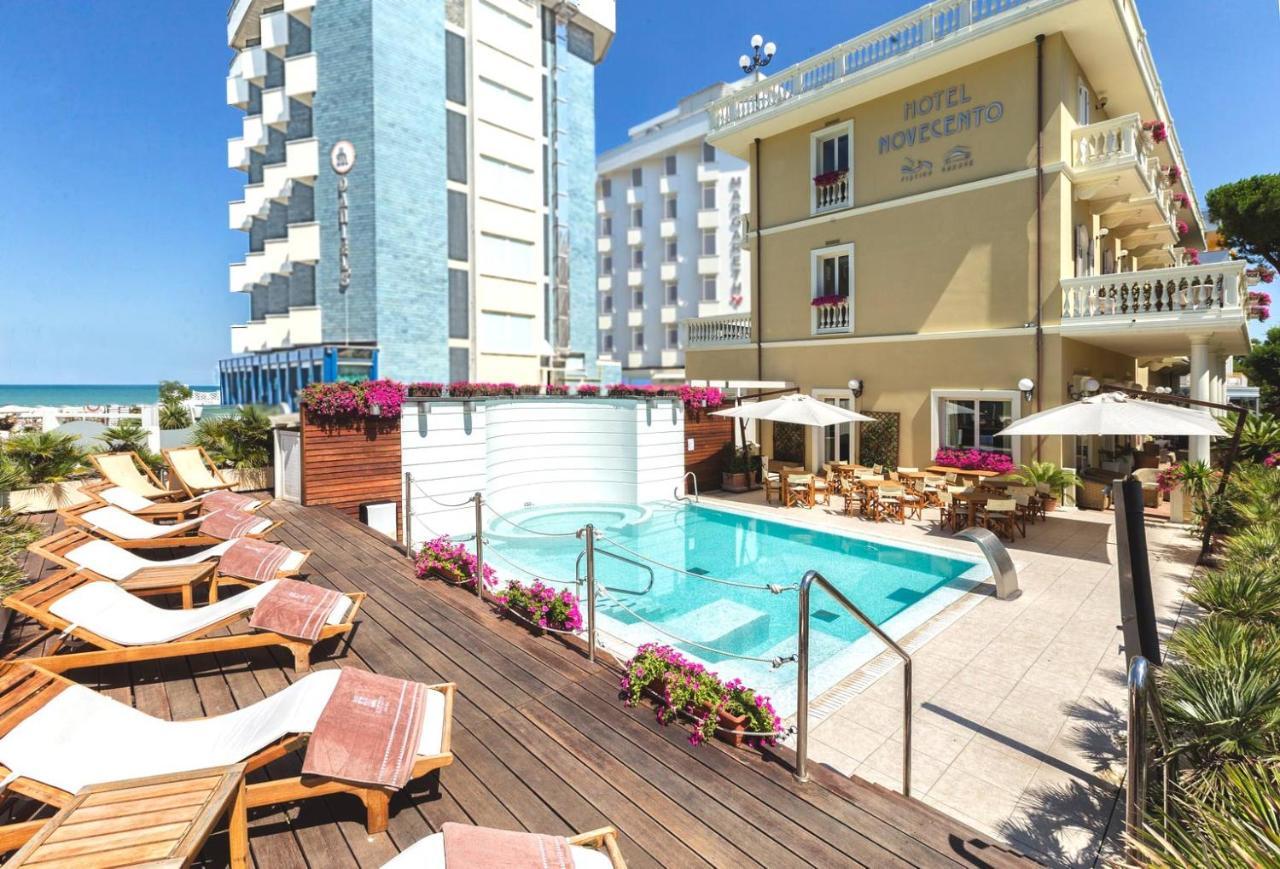 Novecento Suite Hotel Riccione Esterno foto