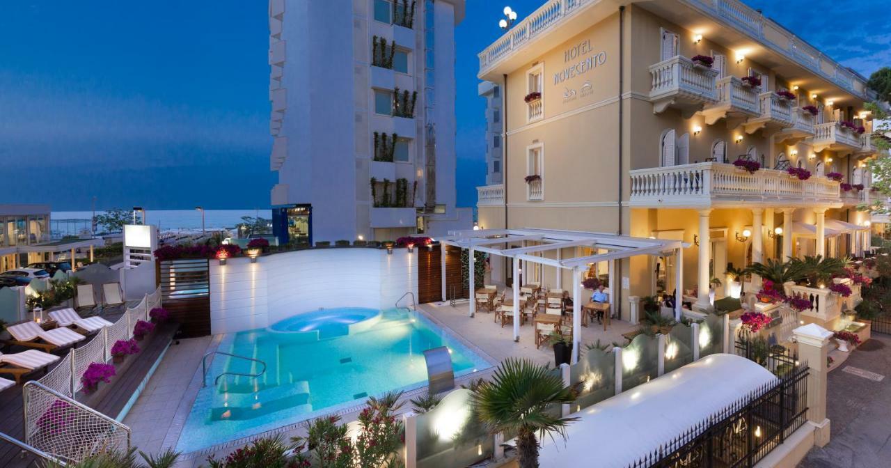 Novecento Suite Hotel Riccione Esterno foto