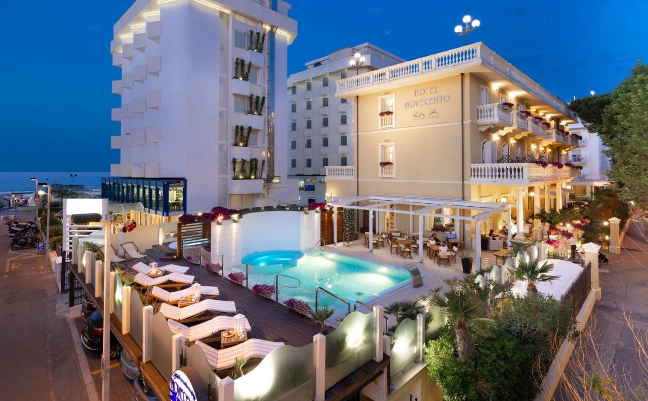 Novecento Suite Hotel Riccione Esterno foto